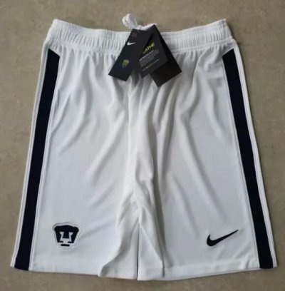 2020-21 UNAM Home White Soccer Shorts