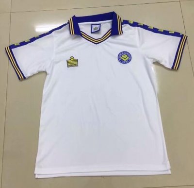 1978 Leeds United Retro Home White Soccer Jersey Shirt
