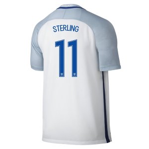 2016 Euro England STERLING #11 Home Soccer Jersey
