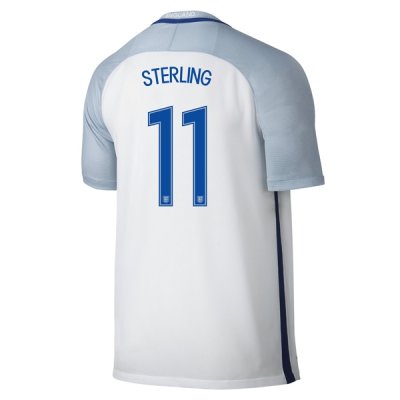 2016 Euro England STERLING #11 Home Soccer Jersey