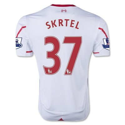 2015-16 Liverpool SKRTEL #37 Away Soccer Jersey