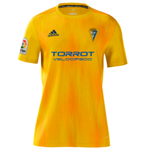 2019-20 Cádiz CF Home Soccer Jersey Shirt