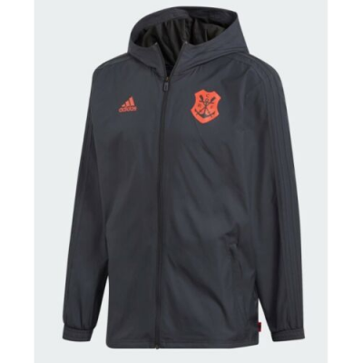 2019-20 Flamengo Black Red Windrunner Jacket