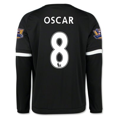 2015-16 Chelsea OSCAR #8 LS Third Soccer Jersey