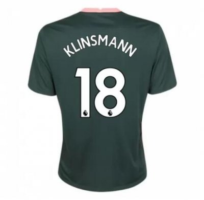 2020-21 Tottenham Hotspur Away Soccer Jersey Shirt KLINSMANN 18
