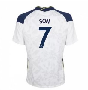 2020-21 Tottenham Hotspur Home Soccer Jersey Shirt SON 7