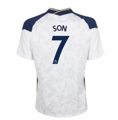 2020-21 Tottenham Hotspur Home Soccer Jersey Shirt SON 7