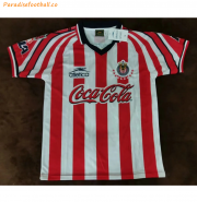 1998-99 Chivas Guadalajara Retro Home Soccer Jersey Shirt