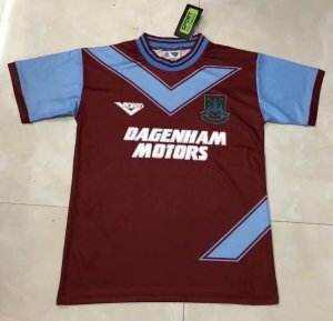 1993-94 West Ham United Retro Home Soccer Jersey Shirt