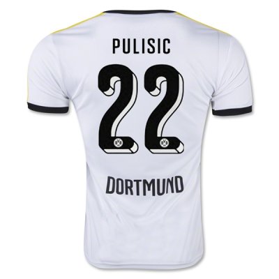 2015-16 Borussia Dortmund PULISIC 22 Third Soccer Jersey