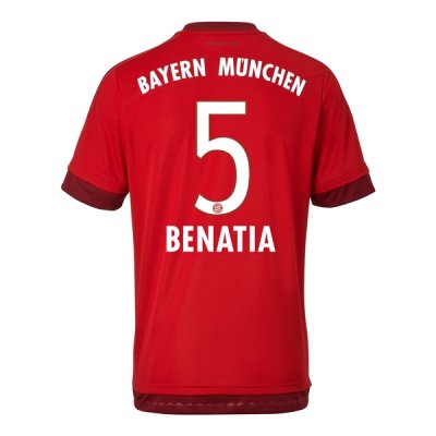 2015-16 Bayern Munich BENATIA 5 Home Soccer Jersey
