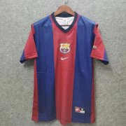 1998-99 Barcelona Retro Home Soccer Jersey Shirt