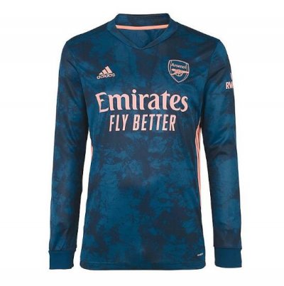 2020-21 Arsenal Long Sleeve Third Away Soccer Jersey Shirt