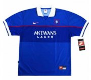 1997-99 Rangers Retro Home Soccer Jersey Shirt