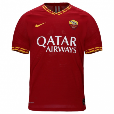 2019-20 AS Roma Home Red Soccer Jersey Shirt Player Version