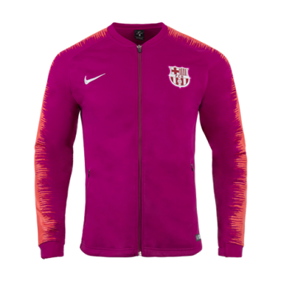 18-19 Barcelona Pink V-Neck Training Jacket
