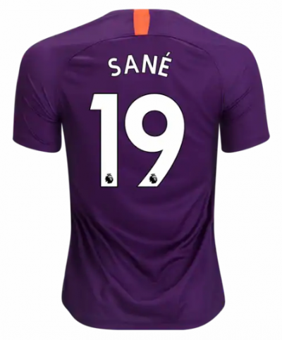 2018-19 Manchester City Third Soccer Jersey Shirt Leroy Sané #19