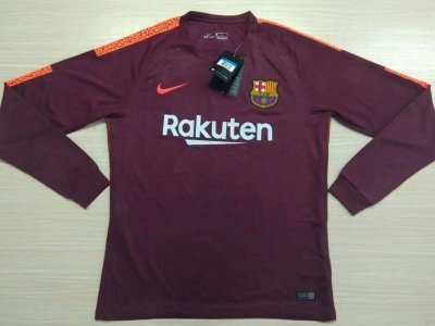 2017-18 Barcelona LS Third Soccer Jersey