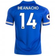 2020-21 Leicester City Home Soccer Jersey Shirt KELECHI IHEANACHO #14