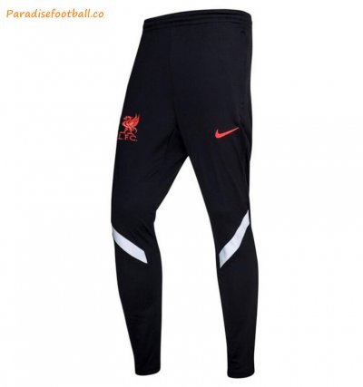 2021-22 Liverpool Black White Training Trousers