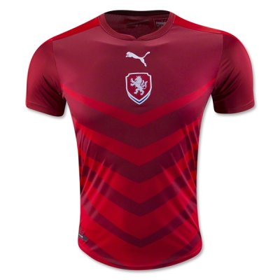 2016 Euro Czech Republic Home Soccer Jersey