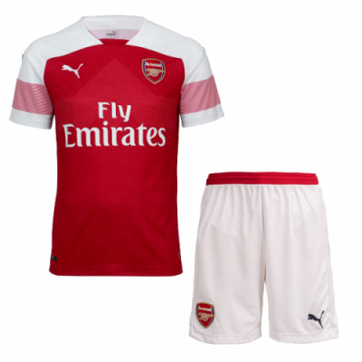 2018-19 Arsenal Home Soccer Jersey Kit (Shirt + Shorts)