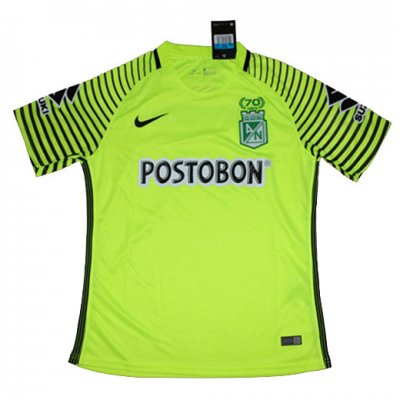 2017-18 Atlético Nacional 70th Anniversary Green Soccer Jersey