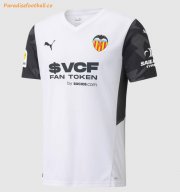 2021-22 Valencia Home Soccer Jersey Shirt