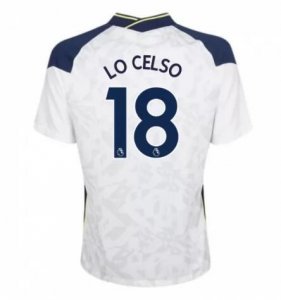 2020-21 Tottenham Hotspur Home Soccer Jersey Shirt LO CELSO 18