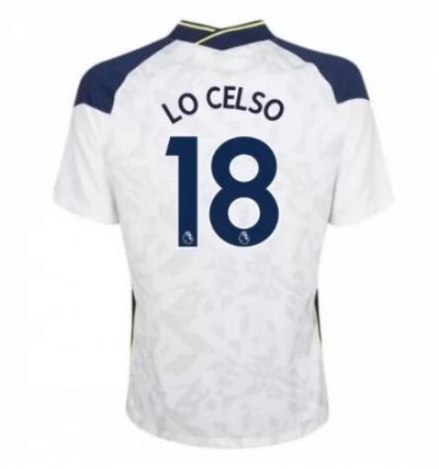 2020-21 Tottenham Hotspur Home Soccer Jersey Shirt LO CELSO 18