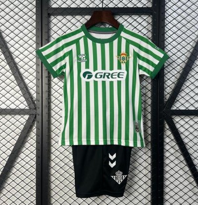 2025-26 Real Betis Kids Special Soccer Kits Shirt With Shorts