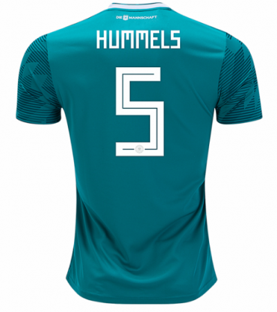 Mats Hummels #5 2018 World Cup Germany Away Soccer Jersey Shirt