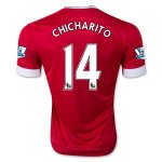 2015-16 Manchester United CHICHARITO 14 Home Soccer Jersey