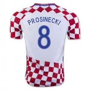 2016 Croatia Prosinecki 8 Home Soccer Jersey