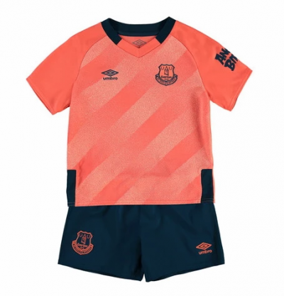 Kids Everton 2019-20 Away Soccer Jersey Kit (Shirt + Shorts)