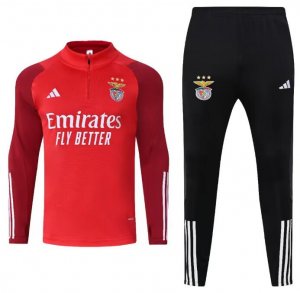 2023-24 Benfica Red Training Kits Sweatshirt with Pants