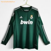 2012-13 Real Madrid Retro Long Sleeve Third Away Soccer Jersey Shirt