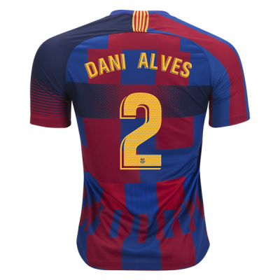 FC Barcelona "What the Barca" 18/19 Home Soccer Jersey Shirt Dani Alves #2
