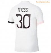 2021-22 Maillot PSG Domicile Cup Away Soccer Jersey Shirt Messi #30 printing