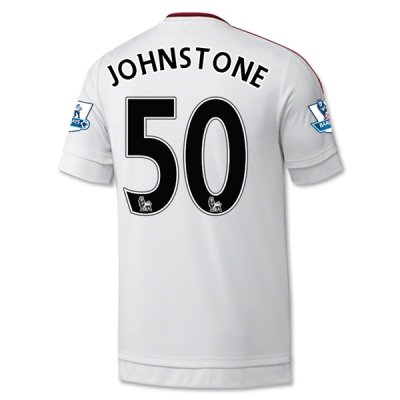 2015-16 Manchester United JOHNSTONE #50 Away Soccer Jersey