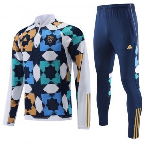 2022 FIFA World Cup Algeria White Training Kits Sweatshirt with Pants
