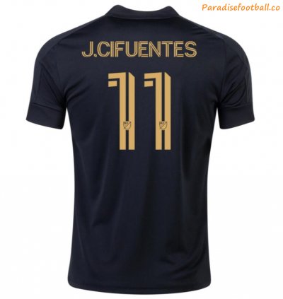 2021-22 Los Angeles FC Home Soccer Jersey Shirt JOSE CIFUENTES #11