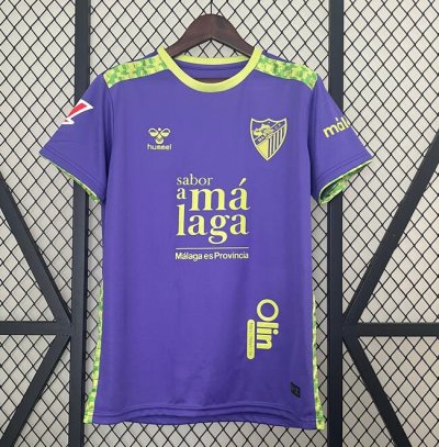 2024-25 Malaga Away Soccer Jersey Shirt