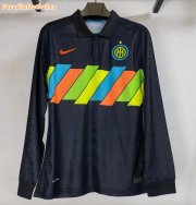 2021-22 Inter Milan Long Sleeve Third Away Soccer Jersey Shirt Player Version