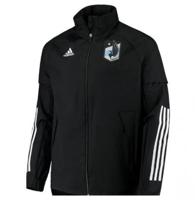 2020-21 Minnesota United FC Black Windbreaker Jacket