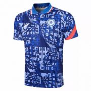 2021-22 Chelsea Blue Polo Shirt