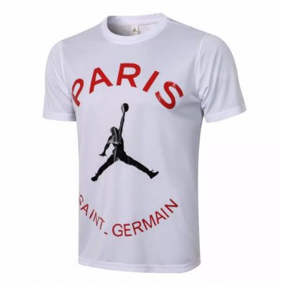 2021-22 PSG x Jordan White T-Shirt