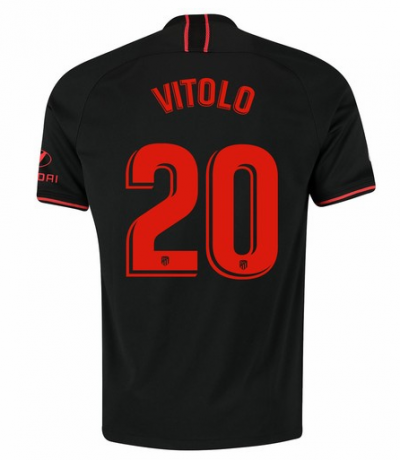 2019-20 Atletico Madrid Away Soccer Jersey Shirt Vitolo 20