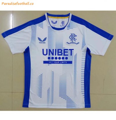 2021-22 Rangers White Training Shirt