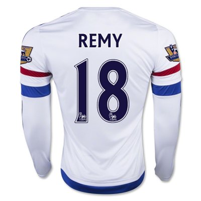 2015-16 Chelsea REMY #18 LS Away Soccer Jersey